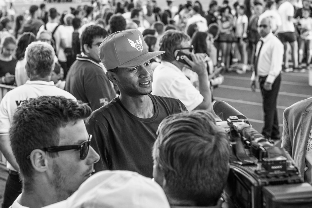 Barshim interview - Same questions, same questions!